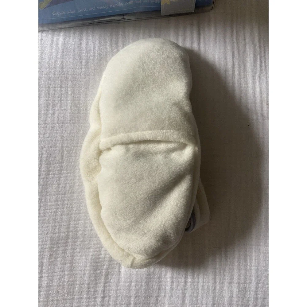 My Bliss Soothing Spa Boots Aromatherapy Microwaveable White Gift Heated Booties